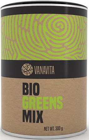 VanaVita Greens Mix BIO prášek na přípravu nápoje pro detoxikaci