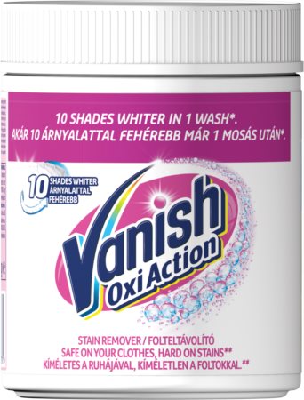 Vanish Oxi Action poudre blanchissante détachante