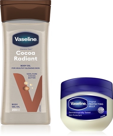 Vaseline Cocoa Radiant set for the body