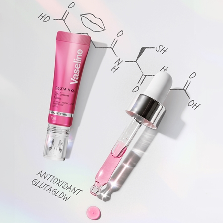 Vaseline Gluta-Hya Lip Serum hydratačný balzam na pery SPF 15