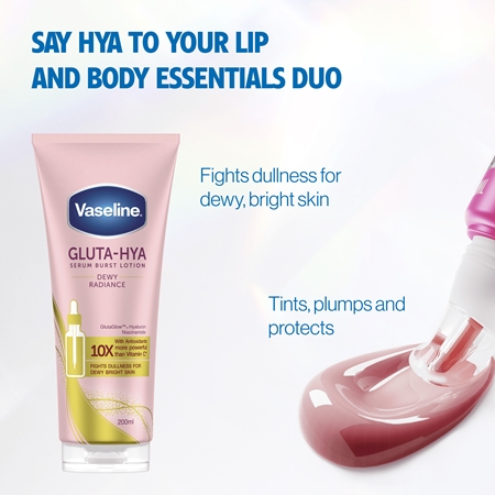 Vaseline Gluta-Hya Lip Serum baume à lèvres hydratant SPF 15