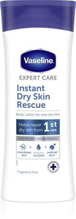 Vaseline Instant Dry Skin Rescue tělové mléko pro velmi suchou pokožku