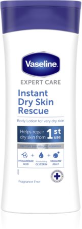 Vaseline Instant Dry Skin Rescue latte corpo per pelli molto secche