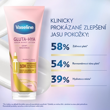 Vaseline Gluta-Hya Dewy Radiance tělové sérum