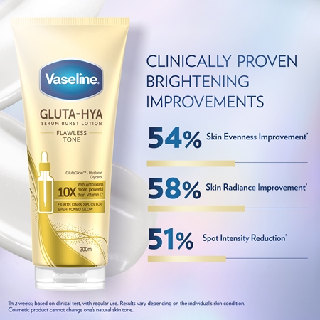Vaseline Gluta-Hya Flawless Tone Body Serum