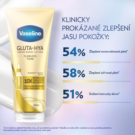 Vaseline Gluta-Hya Flawless Tone tělové sérum