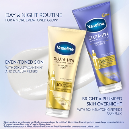 Vaseline Gluta-Hya Flawless Tone Body Serum