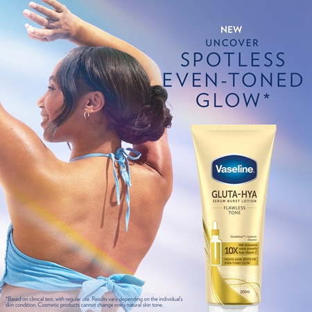 Vaseline Gluta-Hya Flawless Tone Body Serum