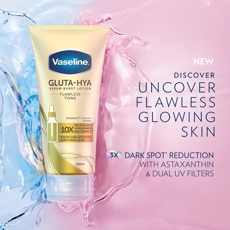 Vaseline Gluta-Hya Flawless Tone Body Serum