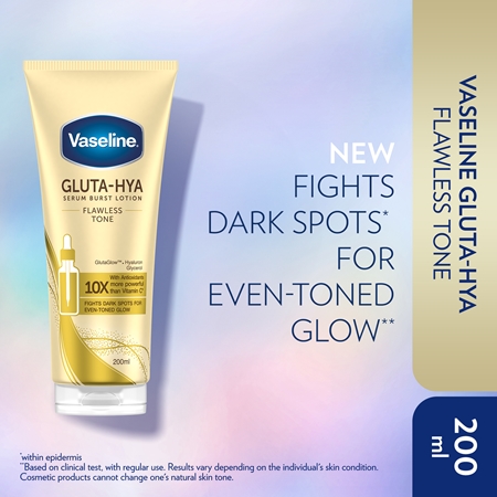 Vaseline Gluta-Hya Flawless Tone Body Serum