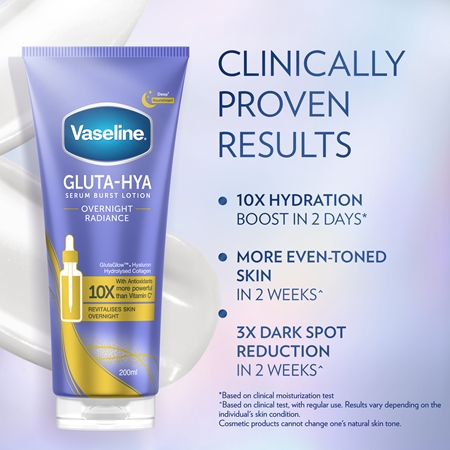Vaseline GLUTA-HYA OVERNIGHT RADIANCE 2本 Vaseline GLUTA-HYA OVERNIGHT RADIANCE 2本 Vaseline Gluta-Hya