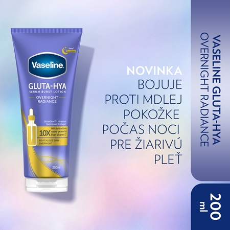 Vaseline Gluta-Hya Overnight Radiance telové sérum