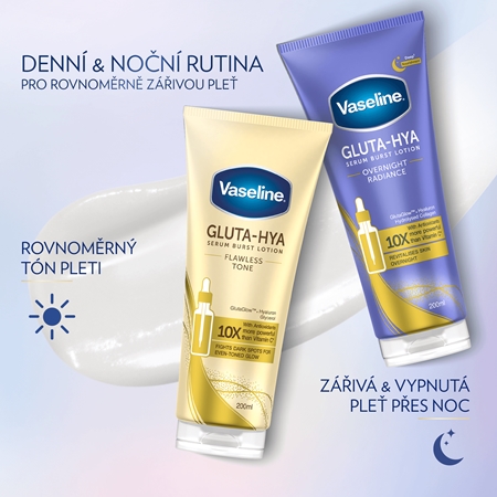 Vaseline Gluta-Hya Overnight Radiance tělové sérum
