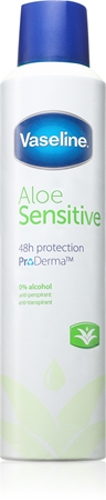 Vaseline Aloe Sensitive Antiperspirant antiperspirant ve spreji