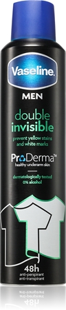 Vaseline Double Invisible Men antitranspirante en spray para hombre