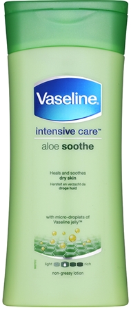 Vaseline Intensive tělové hydratační mléko s aloe vera