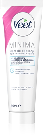 Veet Minima Hårfjerningsspray Bikinilinje og underarm