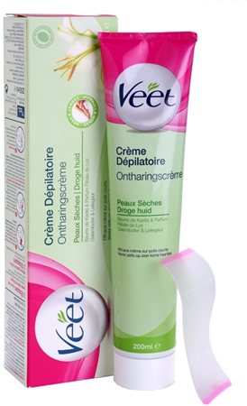 Veet Depilatory Cream Enthaarungscreme für trockene Haut