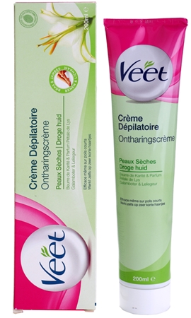 Veet Depilatory Cream Enthaarungscreme für trockene Haut