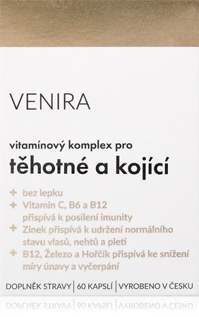 Venira Vitamínový komplex kapsle pro těhotné a kojící ženy