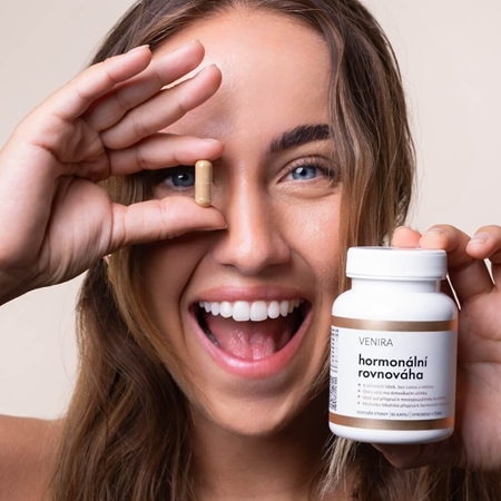 Venira Hormonální rovnováha kapsle pro podporu správné hormonální činnosti