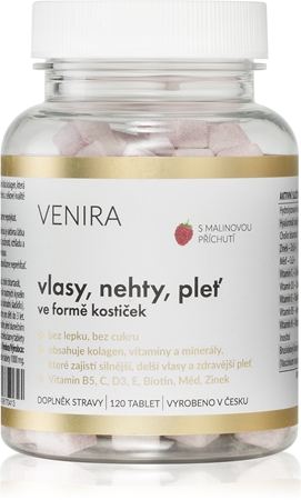 Venira Vlasy, nehty, pleť tablety pro krásné vlasy, pleť a nehty