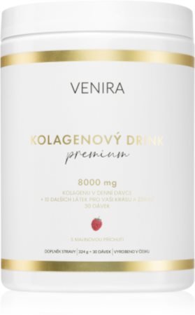 Venira Kolagenové drinky Premium prášek na přípravu nápoje pro krásné vlasy, pleť a nehty