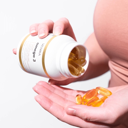 Venira Omega 3 kapsle pro normální činnost srdce a mozku