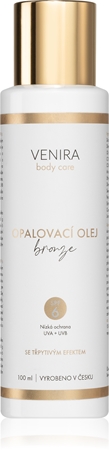 Venira Vyživující olej po opalování třpytivý olej na opalování
