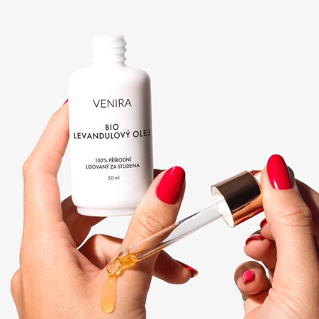 Venira BIO Lavender Oil óleo facial para pele madura