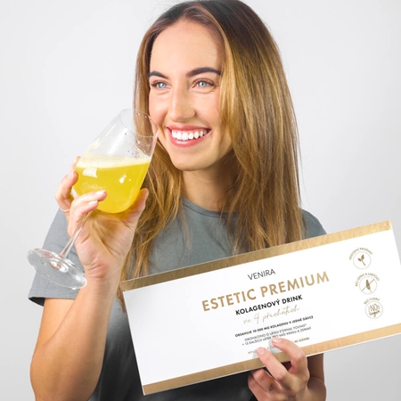 Venira Estetic Premium Kolagenový drink kolagén pre krásne vlasy, pleť a nechty