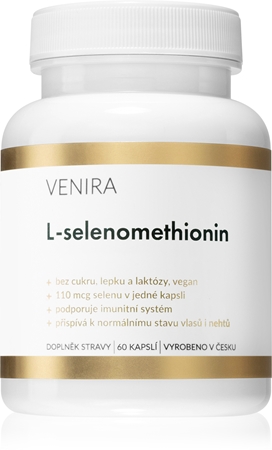 Venira L-selenomethionin kapsle pro podporu imunitního systému