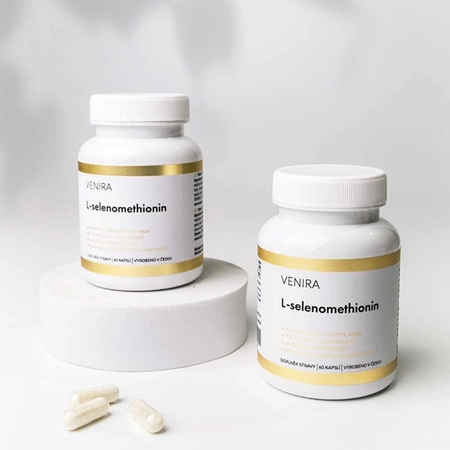 Venira L-selenomethionin kapsle pro podporu imunitního systému