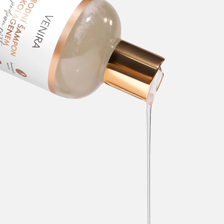 Venira Šampon pro podporu růstu přírodní šampon s kolagenem