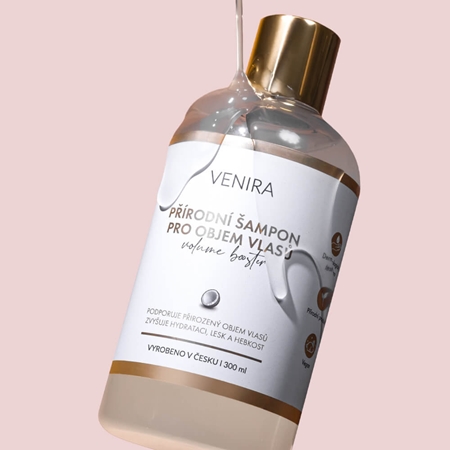 Venira Šampon pre objem vlasov prírodný šampón s vôňou Coconut