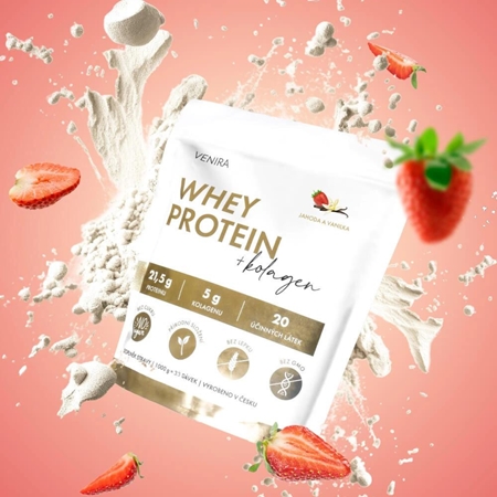 Venira Whey protein + kolagen syrovátkový protein s kolagenem