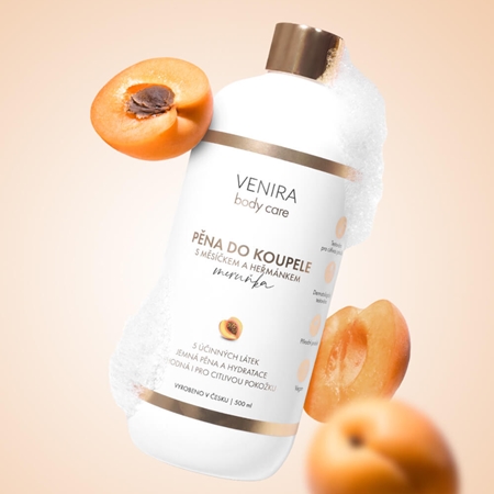 Venira Bath Foam with Calendula and Chamomile Badskum