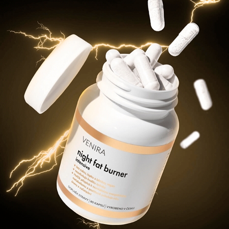 Venira Night Fat Burner Intensive kapsuly na podporu chudnutia