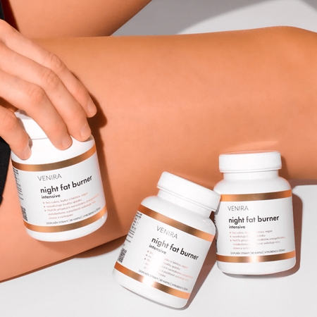 Venira Night Fat Burner Intensive kapsuly na podporu chudnutia
