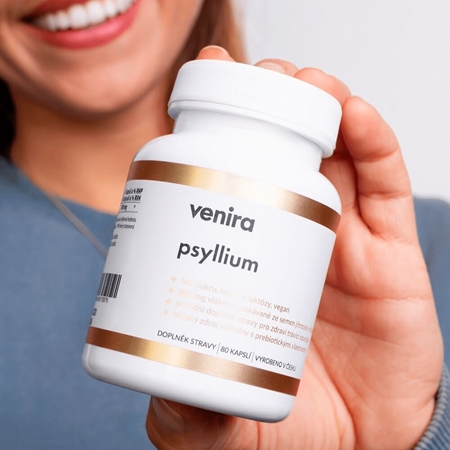 Venira Psyllium kapsuly s vlákninou