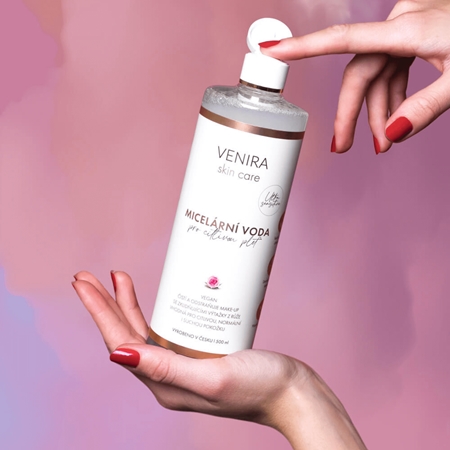 Venira Micellar Water for Sensitive Skin água micelar de limpeza