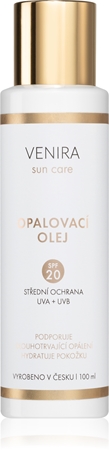 Venira Opalovací olej SPF 20 olej na opalování