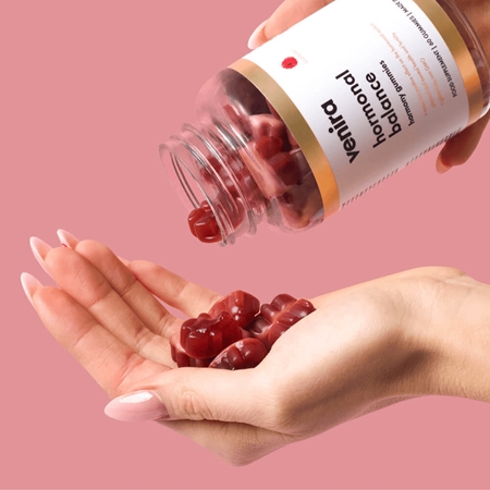 Venira Hormonal Balance žuvacie medvedíky na podporu hormonálnej rovnováhy