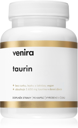 Venira Taurin kapsle pro udržení energie a kognitivní výkonnosti