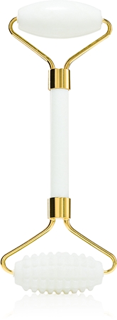 Venoc White Marble Acupressure Roller rouleau de massage visage