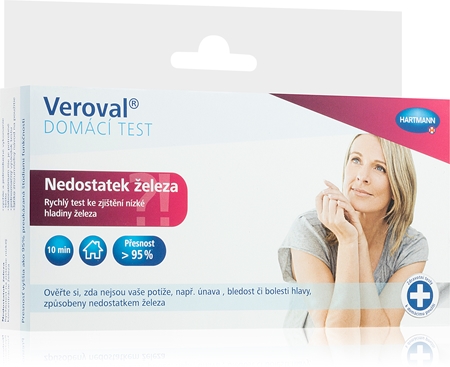 Hartmann Veroval Nedostatok železa - domáci test test na detekciu deficitu železa