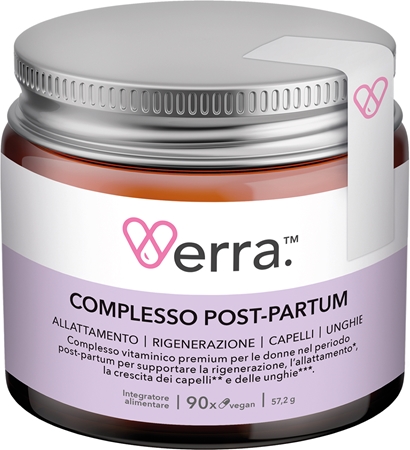 Verra COMPLESSO POST-PARTUM complesso vitaminico premium per le donne dopo il parto