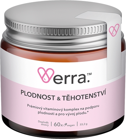Verra Komplex Plodnosť & Tehotenstvo kapsuly s multivitamínovým komplexom