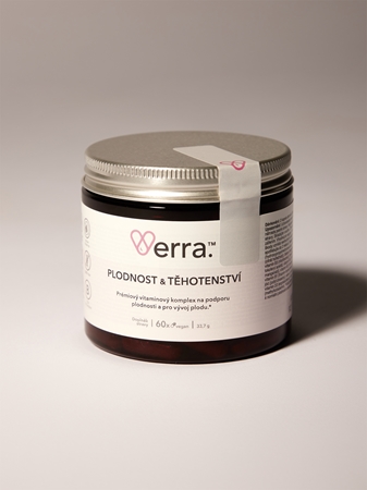 Verra Komplex Plodnost & Těhotenství kapsle s multivitamínovým komplexem
