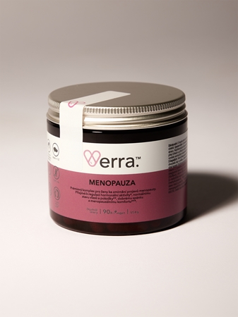Verra Menopauza prémiový komplex pro ženy ke zmírnění projevů menopauzy